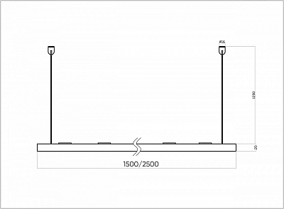 Штанга Denkirs BELTY ROD TR5534-BK 400_400_2149063