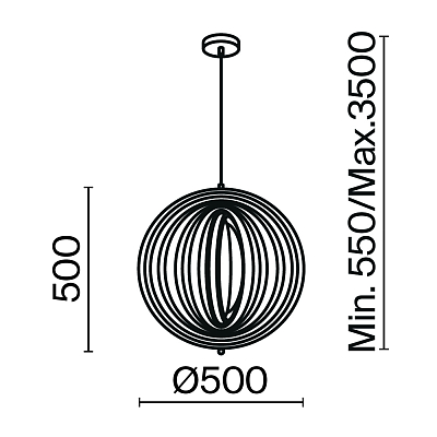 Подвесной светильник Maytoni MOD197PL-01W1 400_400_805617