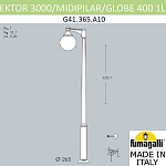 Фонарный столб Fumagalli GLOBE 400 modern G41.365.A10.AYE27 250_100_3082310