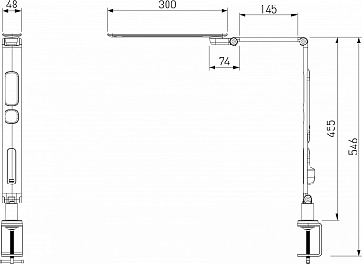 Настольная лампа офисная Elektrostandard Intelligent a064812 400_400_1776058