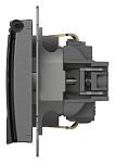 Розетка с заземлением с крышкой, без рамки Elbi Eleсtriс Zena Vega 609-011000-218 250_100_2195177