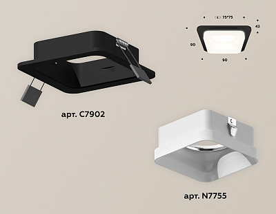 Встраиваемый светильник Ambrella Light XC XC7902013 400_400_2005277