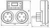 Розетка с таймером Feron TM25 23236 100_100_2122143