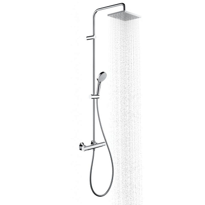 26286000 HG Vernis Shape Showerpipe 230 термостатическая душевая система 400_400_1438381