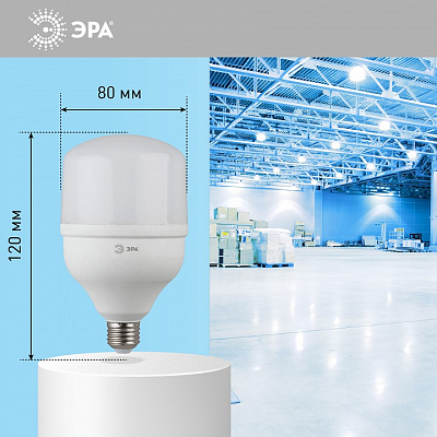 Лампа светодиодная Эра  E27 20Вт 6500K LED POWER T80-20W-6500-E27 400_400_2473582