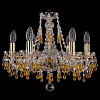 Подвесная люстра Bohemia Ivele Crystal 1410 1410/6/160/G/V1003 100_100_2426713