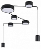 Потолочная люстра Indigo Modulo 14028/7С Black 100_100_2432244