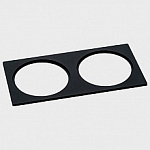 Рамка на 2 светильника Italline IT02-QRS2 IT02-QRS2 black 250_100_Array