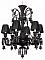 Подвесная люстра Loft it Zenith 10210/6 Black