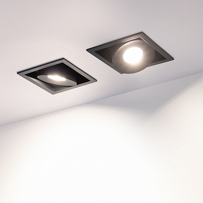 Встраиваемый светильник Arlight CL-SIMPLE-S80x80-9W Day4000 (BK, 45 deg) 026875 400_400_3146352