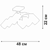 Люстра на штанге Vitaluce V2833 V2833-1/6PL 100_100_1820428