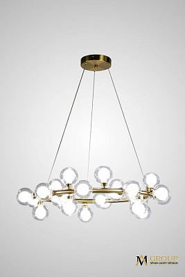 Подвесная люстра AM-Group AM470 AM470 D700 POLISHED GOLD 400_400_2860035