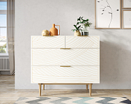 Комод с четыремя ящиками "Line" LN14/GR1/beige 250_100_1929989
