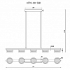 Подвесной светильник iLedex Link 4778-90 MBK+SGD 100_100_3154168