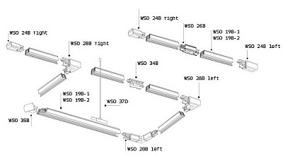 Токопровод левый Italline WSO WSO 24BL white 400_400_2161752