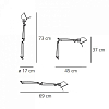 Основание для настольной лампы Artemide Tolomeo Micro  9Вт K A010300 100_100_1924958