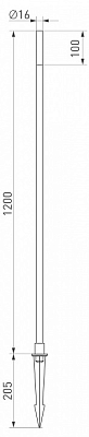 Наземный высокий светильник Arlight Canna 034164 400_400_1895510