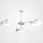 Люстра на штанге Imperiumloft Geometric Белая GEOMETRIC-CH01 250_100_Array