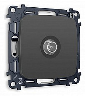 ТВ-розетка проходная без рамки Ambrella Volt OMEGA MO913030 500_191_2307469