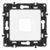 Розетка для вывод кабеля без рамки Arte Milano am-217 217.49-1.white 100_100_2302788