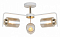 Люстра на штанге ILLUMICO  IL8248-3COU-79 WH GD