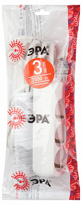 Удлинитель Эра  U-3e-3m-3x1 400_400_2404450