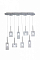 Подвесная люстра AM-Group AM355 AM355-8CLEAR