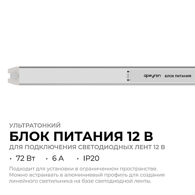 Блок питания с проводом Apeyron Electrics  03-178 400_400_2176763