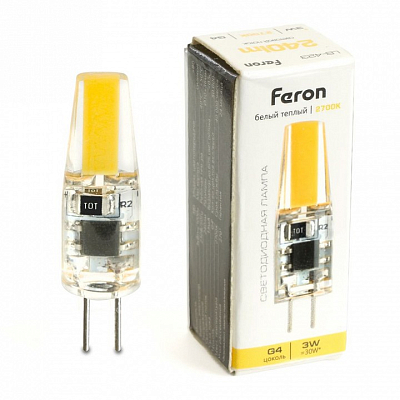 Лампа светодиодная Feron LB-423 G4 3Вт 2700K 51167 400_400_1760046