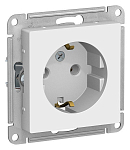 Розетка с заземлением без рамки Systeme Electric AtlasDesign ATN000143, SE ATN000143 250_100_2050630