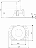 Встраиваемый светильник Elektrostandard Renzo a067527 100_100_1777405