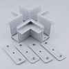 Соединитель X-образный для треков Aployt Magnetic track 220 APL.0285.10.04 100_100_3233264