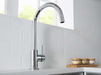 AQ1382CR ЕВРОПА смеситель Смесители для кухни 400_400_2409418