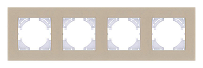 Рамка на 4 поста Kollinger Reflex MG RM4GD 400_400_3118648