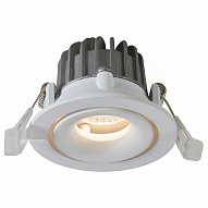 Встраиваемый светильник Arte Lamp Apertura A3307PL-1WH 500_191_2434531