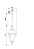 Подвесной светильник Outdoor O029PL-01BZ 100_100_2731295