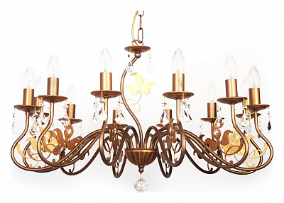 Подвесная люстра Doge Luce 520 520L12GD 400_400_2427352
