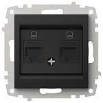 Розетка двойная Ethernet RJ-45 без рамки Elbi Eleсtriс Zena Vega 609-014800-248 250_100_2195754