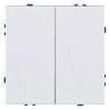 Выключатель двухклавишный без рамки Kollinger Eclipse EC-004WG 100_100_3106482