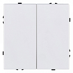 Выключатель двухклавишный без рамки Kollinger Eclipse EC-004WG 250_100_Array