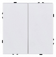 Выключатель двухклавишный без рамки Kollinger Eclipse EC-004WG 500_191_3106482