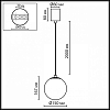 Подвесной светильник Odeon Light MIDCENT 7109/1 100_100_2398338
