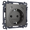 Розетка с заземлением и 2хUSB type C, без рамки Ambrella Volt ALFA MA660510 100_100_3231062