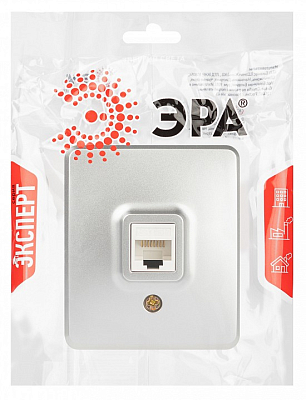 Розетка Ethernet RJ-45 Эра Эра Эксперт 11-3203-03 400_400_2401807