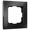 Рамка на 1 пост Werkel Aluminium (черный алюминий) W0011708 100_100_2128606