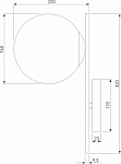 Бра Eurosvet Marbella 60147/1 черный 250_100_602324