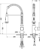 AQ1387CR ЕВРОПА смеситель Смесители для кухни 2 jet (профессиональный) 100_100_2409479
