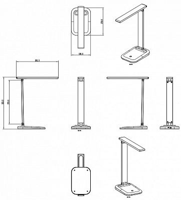 Настольная лампа офисная Arte Lamp London A5124LT-1BK 400_400_1824001