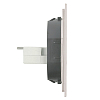 Розетка двойная Ethernet RJ-45 без рамки Stekker Мия 50481 100_100_3085822