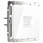 Розетка Ethernet RJ-45 без рамки Werkel белый W1181001 250_100_Array